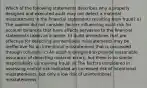 Which of the following statements describes why a properly designed and executed audit may not detect a material misstatement in the financial statements resulting from fraud? a) The auditor did not consider factors influencing audit risk for account balances that have effects pervasive to the financial statements taken as a whole. b) Audit procedures that are effective for detecting unintentional misstatements may be ineffective for an intentional misstatement that is concealed through collusion. c) An audit is designed to provide reasonable assurance of detecting material errors, but there is no similar responsibility concerning fraud. d) The factors considered in assessing control risk indicated an increased risk of intentional misstatements, but only a low risk of unintentional misstatements.