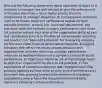 Which of the following statements about objectives is false? A) A company's managers are well-advised to give the achievement of financial objectives a much higher priority than the achievement of strategic objectives. B) Companywide objectives need to be broken down into performance targets for each separate business, product line, functional department, and individual work unit because company performance can't reach full potential without each area of the organization doing its part and contributing directly to the desired companywide outcomes and results. C) A "balanced scorecard" for measuring company performance views financial performance measures as lagging indicators that reflect the results of past decisions and organizational activities and views strategic performance measures as leading indicators of a company's future financial performance. D) Objectives should be set at high enough levels to stretch an organization to reach its full potential. E) The experiences of countless companies and managers teach that precisely spelling out how much of what kind of performance by when and then pressing forward with actions and incentives calculated to help achieve the targeted outcomes greatly improve a company's actual performance.