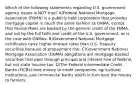 Which of the following statements regarding U.S. government agency issues is NOT true? A)Federal National Mortgage Association (FNMA) is a publicly held corporation that provides mortgage capital in much the same fashion as GNMA, except that Fannie Maes are backed by the general credit of the FNMA, and not by the full faith and credit of the U.S. government, as is the case with GNMAs. B)Government National Mortgage certificates carry higher interest rates than U.S. Treasury securities because of prepayment risk. C)Government National Mortgage Association (GNMA) obligations are mortgage-backed securities that pass through principal and interest free of federal, but not state income tax. D)The Federal Intermediate Credit Banks (FICBs) lend money to credit companies, agricultural institutions, and commercial banks which in turn lend the money to farmers.