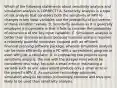 Which of the following statements about sensitivity analysis and simulation analysis is CORRECT? A. Sensitivity analysis is a type of risk analysis that considers both the sensitivity of NPV to changes in key input variables and the probability of occurrence of these variables' values. B. Sensitivity analysis as it is generally employed is incomplete in that it fails to consider the probability of occurrence of the key input variables. C. Simulation analysis is better than scenario analysis because scenario analysis requires a relatively powerful computer, coupled with an efficient financial planning software package, whereas simulation analysis can be done efficiently using a PC with a spreadsheet program or even with just a calculator. D. In comparing two projects using sensitivity analysis, the one with the steeper lines would be considered less risky, because a small error in estimating a variable such as unit sales would produce only a small error in the project's NPV. E. As computer technology advances, simulation analysis becomes increasingly obsolete and thus less likely to be used than sensitivity analysis.