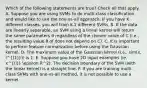 Which of the following statements are true? Check all that apply. A. Suppose you are using SVMs to do multi-class classification and would like to use the one-vs-all approach. If you have K different classes, you will train K-1 different SVMs. B. If the data are linearly separable, an SVM using a linear kernel will return the same parameters θ regardless of the chosen value of C (i.e., the resulting value θ of does not depend on C). C. It is important to perform feature normalization before using the Gaussian kernel. D. The maximum value of the Gaussian kernel (i.e., sim(x, l^(1))) is 1. E. Suppose you have 2D input examples (ie, x^(i) epsilon R^2). The decision boundary of the SVM (with the linear kernel) is a straight line. F. If you are training multi-class SVMs with one-vs-all method, it is not possible to use a kernel.