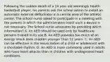 Following the sudden death of a 14 year old seemingly health basketball player, his parents ask the school admin to install an automatic external defibrillator in a central area of the athletic center. The school nurse asked to participate in a meeting with the parents in which the administrators insist such a device is not necessary. The School nurse advocates by providing which information? A. An AED should be used only by healthcare persons trained in its use B. An AED provides too much of an energy shock dose children younger than 12 years. C. An AED can be effective in the resuscitation of a child or adolescent with a shockable rhythm. D. An AED is more commonly used in adults who have heart attacks than in children with undiagnosed heart conditions.