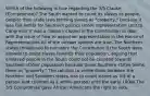 Which of the following is true regarding the 3/5 Clause (Compromise)? The South wanted to count its slaves as people, despite their state laws terming slaves as "property," because it was fair better for Southern politics (more representation sent to Congress). It was a clause included in the Constitution to deal with the issue of how to apportion representation in the House of Representatives All of the answer options are true. The Northern states threatened to not ratify the Constitution if the South were allowed to count slaves towards their population, arguing that enslaved people in the South could not be counted towards Southern states' population because those Southern states terms them as "property." The solution to contentions between the Northern and Southern states was to count slaves as 3/5 of a person (not counted as 1 whole person) until the early 1800s The 3/5 Compromise gave African Americans the right to vote.