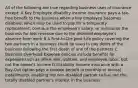 All of the following are true regarding business uses of insurance except: A Key Employee disability income insurance pays a tax-free benefit to the business when a key employee becomes disabled, which may be used to pay for a temporary replacement, continue the employee's salary, or reimburse the business for lost revenue due to the disabled employee's absence from work B A First-to-Die Joint-Life policy covering the two partners in a business could be used to pay debts of the business following the first death of one of the partners C Business Overhead Expense policies include benefits for expenses such as office rent, utilities, and employee labor, but not the owner's income D Disability Income insurance with a Buy-Out option pays a taxable benefit in monthly or annual installments, enabling the non-disabled partner to buy out the totally disabled partner's interest in the business