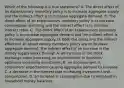 Which of the following is a true​ statement? A. The direct effect of an expansionary monetary policy is to increase aggregate supply and the indirect effect is to increase aggregate demand. B. The direct effect of an expansionary monetary policy is to increase consumption spending and the indirect effect is to increase interest rates. C. The direct effect of an expansionary monetary policy is to increase aggregate demand and the indirect effect is to increase aggregate supply. D. Both the direct and the indirect effects of an expansionary monetary policy are to increase aggregate demand. The indirect effect of an increase in the money supply works through A. an increase in the stock exchange index indicating an improvement in​ investors' optimism increasing investment. B. an improvement in​ consumers' expectations causing aggregate demand to increase. C. a decrease in the interest rate increasing investment and consumption. D. an increase in consumption due to increases in household money balances.