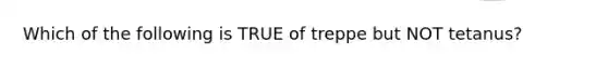 Which of the following is TRUE of treppe but NOT tetanus?