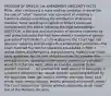 FREEDOM OF SPEECH- 1st AMENDMENT OBSCENITY FACTS: Miller, after conducting a mass mailing campaign to advertise the sale of "adult" material, was convicted of violating a California statute prohibiting the distribution of obscene material. Some unwilling recipients of Miller's brochures complained to the police, initiating the legal proceedings. QUESTION: Is the sale and distribution of obscene materials by mail protected under the First Amendment's freedom of speech guarantee? DECISION: In a 5-to-4 decision, the Court held that obscene materials did not enjoy First Amendment protection. The Court modified the test for obscenity established in Roth v. United States and Memoirs v. Massachusetts, holding that "[t]he basic guidelines for the trier of fact must be: (a) whether 'the average person, applying contemporary community standards' would find that the work, taken as a whole, appeals to the prurient interest. . . (b) whether the work depicts or describes, in a patently offensive way, sexual conduct specifically defined by the applicable state law; and (c) whether the work, taken as a whole, lacks serious literary, artistic, political, or scientific value." The Court rejected the "utterly without redeeming social value" test of the Memoirs decision.