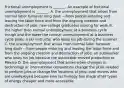 Frictional unemployment is​ _______. An example of frictional unemployment is​ _______. A. the unemployment that arises from normal labor turnover long dash —from people entering and leaving the labor force and from the ongoing creation and destruction of​ jobs; new college graduates looking for work B. the higher than normal unemployment at a business cycle trough and the lower the normal unemployment at a business cycle​ peak; a ski instructor who loses his job during the summer C. the unemployment that arises from normal labor turnover long dash —from people entering and leaving the labor force and from the ongoing creation and destruction of​ jobs; an autoworker who loses his job because the automaker moved production to Mexico D. the unemployment that arises when changes in technology or international competition change the skills needed to perform jobs or change the locations of​ jobs; coal miners who are unemployed because new technology has made other types of energy cheaper and more accessible