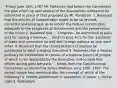 "Friday June 15th, 1787 Mr. Patterson laid before the Convention the plan which he said several of the duputations withsed to be submitted in place of that proposed by Mr. Randolph. 1. Resolved that the articles of Conederation ought to be so revised, corrected and enlarged, as to render the federal Constitution adequate to the exigences of Government and the preservation of the Union 2. Resolved that ... Congress...be authorized to pass acts for raising a revenue ... [and] to pass Acts for the regulation of trade and commerce as well with foreign nationa as with each other. 4. Resolved that the United States in Congress be authorized to elect a federal Executive 5. Resolved that a federal Judiciary be established to consist of a supeme [court] of Judges of which to be appointed by the Executive, and to hold their offices during good behavior." - Notes from the Constitutional Convention as recored by James Madison, June 15th, 1787. The except above best demonstrates the concept of which of the following? a. limited government b. separation of power c. divine right d. federalism