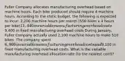 Fuller Company allocates manufacturing overhead based on machine hours. Each bike produced should require 4 machine hours. According to the static budget, the following is expected to incur: 2,200 machine hours per month (550 bikes x 4 hours per bike)11,440 in variable manufacturing overhead costs9,400 in fixed manufacturing overhead costs During January, Fuller Company actually used 2,100 machine hours to make 510 bikes. The company spent 6,800 in variable manufacturing overhead costs and9,100 in fixed manufacturing overhead costs. What is the variable manufacturing overhead allocation rate (to the nearest cent)?