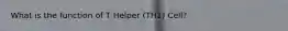 What is the function of T Helper (TH1) Cell?