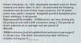 Genent Industries, Inc. (GII), developed standard costs for direct material and direct labor. In 2017, GII estimated the following standard costs for one of their major products, the 30-gallon heavy-duty plastic container. Budgeted quantity Budgeted price Direct materials: 0.40 pounds 50 per pound Direct labor: 0.50 hours11 per hour During July, GII produced and sold 4,000 containers using 1,750 pounds of direct materials at an average cost per pound of 48 and 2,090 direct manufacturing labor hours at an average wage of11.30 per hour. The direct manufacturing labor efficiency variance during July is ________.