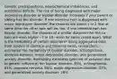 Genetic predispositions, neurochemical imbalances, and nutritional deficits. The risk of being diagnosed with major depressive disorder or bipolar disorder increases if your parent or sibling has the disorder. If one identical twin is diagnosed with major depressive disorder, the chances are about 1 in 2 that at some time the other twin will be, too. If one identical twin has bipolar disorder, the chances of a similar diagnosis for the co-twin are even higher—7 in 10—even for twins raised apart. What is the heritability of certain disorders? Using aggregated data from studies of identical and fraternal twins, researchers estimated the heritability of bipolar disorder, schizophrenia, anorexia nervosa, major depressive disorder, and generalized anxiety disorder. Heritability estimates (percent of variation due to genetic influence) for: bipolar disorder- 85%, schizophrenia- 81%, anorexia nervosa- 60%, major depressive disorder- 37%, and generalized anxiety disorder- 28%