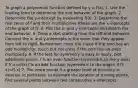 To graph a polynomial function defined by y = f(x), 1. Use the leading term to determine the end behavior of the graph. 2. Determine the y-intercept by evaluating f(0). 3. Determine the real zeros of f and their multiplicities (these are the x-intercepts of the graph of f). 4. Plot the x- and y-intercepts and sketch the end behavior. 5. Draw a sket starting from the left-end behavior. Connect the x- and y-intercepts in the order that they appear from left to right. Remember: cross the x-axis if the zero has an odd multiplicity, touch but not cross if the zero has an even multiplicity. 6. If the test for symmetry is easy to apply, plot additional points. f is an even function (symmetric to the y-axis) if f(-x)=f(x) f is an odd function (symmetric to the origin) if f(-x)=f(-x) 7. Plot more points if a greater level of accuracy is desired. In particular, to estimate the location of turning points, find several points between two consecutive x-intercepts.