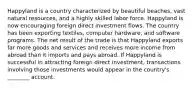 Happyland is a country characterized by beautiful beaches, vast natural resources, and a highly skilled labor force. Happyland is now encouraging foreign direct investment flows. The country has been exporting textiles, computer hardware, and software programs. The net result of the trade is that Happyland exports far more goods and services and receives more income from abroad than it imports and pays abroad. If Happyland is successful in attracting foreign direct investment, transactions involving those investments would appear in the country's ________ account.