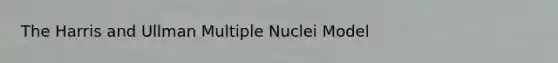 The Harris and Ullman Multiple Nuclei Model