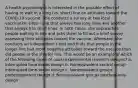 A health psychologist is interested in the possible effect of having to wait in a long (vs. short) line on attitudes toward the COVID-19 vaccine. She conducts a survey at two local vaccination sites---one that always has long lines and another that always has short lines. In both cases, she approaches people waiting in line and asks them to fill out a brief survey assessing their attitudes toward the vaccine. Afterward, she conducts an independent t-test and finds that people in the longer line had more negative attitudes toward the vaccine than did people in the shorter line. This would be an example of which of the following types of quasi-experimental research designs? a. Interrupted time series design b. Nonequivalent control group interrupted time-series design c. Nonequivalent groups pretest/posttest design d. Nonequivalent groups posttest-only design