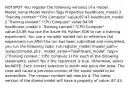 HOTSPOT -You register the following versions of a model. Model_name Model Version Tags Properties healthcare_model 3 'Training context":"CPU Compute" value:87.43 healthcare_model 2 'Training context":"CPU Compute" value:54.98 healthcare_model 1 'Training context":"CPU Compute" value:23.56 You use the Azure ML Python SDK to run a training experiment. You use a variable named run to reference the experiment run.After the run has been submitted and completed, you run the following code: run.register_model (model_path= 'outputs/model.pk1', model_name='healthcare_model', tags=('Training context': 'CPU Compute')) For each of the following statements, select Yes if the statement is true. Otherwise, select No.NOTE: Each correct selection is worth one point.Hot Area: The code will cause a previous version of the saved model to be overwritten. The version number will now be 4. The latest version of the stored model will have a property of value: 87.43.