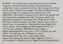 HOTSPOT - You are running a training experiment on remote compute in Azure Machine Learning. The experiment is configured to use a conda environment that includes the mlflow and azureml-contrib-run packages. You must use MLflow as the logging package for tracking metrics generated in the experiment. You need to complete the script for the experiment. How should you complete the code? To answer, select the appropriate options in the answer area. NOTE: Each correct selection is worth one point. Hot Area: import numpy as np # Import library to log metrics - from azureml.core import Run; import mlflow; import logging # Start logging for this run - run=Run.get_context(); mlflow.start_run(); logger = logging.getLogger('Run') reg_rate = 0.01 # Log the reg_rate metric - run.log('reg_rate', np.float(reg_rate)); mlflow.log_metric('reg_rate', np.flowt(reg_rate)); logger.info(np.float(reg_rate)) # Stop logging for this run - run.complete(); mlflow.end_run(); logger.setLevel(logging.INFO)