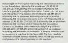 HQ(config)# interface gi0/1 HQ(config-if)# description Connects to the Branch LAN HQ(config-if)# ip address 172.19.99.99 255.255.255.0 HQ(config-if)# no shutdown HQ(config-if)# interface gi0/0 HQ(config-if)# description Connects to the Store LAN HQ(config-if)# ip address 172.19.98.230 255.255.255.0 HQ(config-if)# no shutdown HQ(config-if)# interface s0/0/0 HQ(config-if)# description Connects to the ISP HQ(config-if)# ip address 10.98.99.254 255.255.255.0 HQ(config-if)# no shutdown HQ(config-if)# interface s0/0/1 HQ(config-if)# description Connects to the Head Office WAN HQ(config-if)# ip address 209.165.200.120 255.255.255.0 HQ(config-if)# no shutdown HQ(config-if)# end Refer to the exhibit. A network administrator is connecting a new host to the Store LAN. The host needs to communicate with remote networks. What IP address would be configured as the default gateway on the new host?