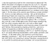 I. Has the applicant a right to the commission he demands? Yes Within the power of Congress to pass the Act (1.8.17), and give Exec power to appoint JOP. Appointment of Marbury gives him the right to serve his term (5 years) irrespective of the will of the Executive. To withhold that appointment is a violation of his legal right. II. Do the laws of the country give Marbury a legal remedy? Yes. there is no right without a remedy - Ubi jus ibi remedium - where legal rights are impacted, courts afford a remedy Marshall positions the Courts as a protector of rights III. Is Marbury "entitled to the remedy for which he applies"? No. a. Is asking the court for a Writ of Mandamus the correct legal remedy? Yes.. BUT Yes, this is exactly what this is for and no other legal recourse b. Does the supreme court have the power to issue the writ? NO No: Not covered by original jurisdiction, and not a matter of appellate jurisdiction Judiciary Act of 1789 allows Courts to Issue Writ of Mandamus. BUT: 3.2.2: SCOTUS only has OJ in "all cases affecting ambassadors, other public ministers and consuls... in all other cases, the supreme court shall have appellate jurisdiction." - NOT OJ b/c writ not one of those things - but, NOT AJ b/c not correcting a wrong Therefore, issuing the writ is not within Constitutional grant of power. Act unconstitutional.