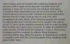 I don't Leavin-year-old student with a learning disability and attention deficit hyper active disorder has been observed sleeping in class and is very quiet and subdued and easily irritated at times these behaviors are on characteristic of the student recently the counselor informed the special education teacher that the child's parents told her that they were struggling financially which of the following approaches should the special education teacher take first to support the child at school. A. Ignoring the students behaviors with an understanding that the they stem from issues at home. B. Allow the students to make up work missed when she sleeping in class C. Discussing strategies with the students to address these behaviors positively before they affect her grades. D. Teaching the student to request a time with the school counselor when needing a safe place to talk freely