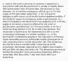 a. i only In the event a pharmacist receives a request for a prescription refill and the pharmacist is unable to readily obtain refill authorization from the prescriber, the pharmacist may dispense: (a). A one-time emergency refill of up to a 72-hour supply of the prescribed medication; or (b). A one-time emergency refill of one vial of insulin to treat diabetes mellitus. If the Governor issues an emergency order or proclamation of a state of emergency, the pharmacist may dispense up to a 30-day supply in the areas or counties affected by the order or proclamation, provided that: (a). The prescription is not for a medicinal drug listed in C II (C III, IV and V are allowed). The medication is essential to the maintenance of life or to the continuation of therapy in a chronic condition. (c). In the pharmacist's professional judgment, the interruption of therapy might reasonably produce undesirable health consequences or may cause physical or mental discomfort. (d). The dispensing pharmacist creates a written order containing all of the prescription information required by this chapter and chapters 499 and 893 and signs that order. (e). The dispensing pharmacist notifies the prescriber of the emergency dispensing within a reasonable time (Not within 7-day time-limit) after such dispensing.