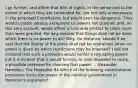 I go further, and affirm that bills of rights, in the sense and to the extent in which they are contended for, are not only unnecessary in the proposed Constitution, but would even be dangerous. They would contain various exceptions to powers not granted; and, on this very account, would afford a colorable pretext to claim more than were granted. For why declare that things shall not be done which there is no power to do? Why, for instance, should it be said that the liberty of the press shall not be restrained, when no power is given by which restrictions may be imposed? I will not contend that such a provision would confer a regulating power; but it is evident that it would furnish, to men disposed to usurp, a plausible pretense for claiming that power. -- Alexander Hamilton, The Federalist 84 Which of the following constitutional provisions limits the power of the national government in Hamilton's argument?