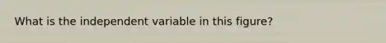 What is the independent variable in this figure?