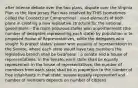 after intense debate over the two plans, dispute over the Virginia Plan vs the New Jersey Plan was resolved by THIS (sometimes called the Connecticut Compromise) - used elements of both plans in creating a new legislative structure for the national government - the more populous states won apportionment (the number of delegates representing each state) by population in te proposed House of Representatives, while the delegates who sought to protect states' power won equality of representation in the Senate, where each state would have two members the legislative branch shall be bicameral - a senate and a house of representatives. in the senate, each state shall be equally represented. in the house of representatives, the number of members from each state shall be in proportion to the number of free inhabitants in that state: senate equally represented and number of members depends on number of citizens