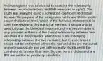 An investigation was conducted to examine the relationship between serum cholesterol and BMI measured in kg/m2. The study was analyzed using a correlation coefficient technique because the purpose of the design was not to use BMI to predict serum cholesterol level. Which of the following statement(s) is (are) true regarding this statistical method? It should only be used to judge the biological importance of the two variables It only provides evidence of the causal relationship between two variables It is inappropriate when there is an underlying relationship between the two variables, but it is not linear It should not be performed unless the two variables are measured on continuous scale and are both normally distributed If the correlation is greater than zero (0), then serum cholesterol and BMI are said to be positively correlated