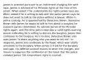 James is arrested pursuant to an indictment charging him with rape. James is advised of his Miranda rights at the time of his arrest. When asked if he understands his rights James says yes. When asked if he is willing to talk with the police James says he does not want to talk to the police without a lawyer. While in police custody, he is approached by Detective Brown. Detective Brown tells James he wants to talk to him about a burglary he suspects James committed. He advises James of his Miranda rights again, and this time James executes a valid rights warning waiver indicating he is willing to discuss the burglary. James then confesses to the burglary. As is routine, Detective Brown also asks James "is there anything else you want to tell me". In response, James also confesses to the Rape, which was totally unrelated to the burglary. When James is tried for the burglary and rape, his defense counsel moves to sever the charges, and moves to suppress the confession on the basis that the police violated James' 5th Amendment right to counsel.