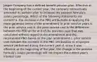 Jasper Company has a defined benefit pension plan. Effective at the beginning of the current year, the company retroactively amended its pension plan to increase the pension formula's salary percentage. Which of the following statements are correct? a. the increase in the PBO attributable to applying the more generous terms of the amendment to prior service years is the prior service cost b. the prior service cost is the difference between the PBO at the end of the previous year that was calculated without regard to the amendment and the recalculated PBO based on the plan amendment c. prior service cost includes the increase in the PBO attributable to employee service performed during the current year d. since it was effective at the beginning of the year, the change in the pension formula's salary percentage will not impact the current year's interest cost