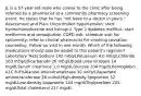 JL is a 57-year-old male who comes to the clinic after being referred by a pharmacist at a community pharmacy screening event. He states that he has "not been to a doctor in years." Assessment and Plan: Uncontrolled hypertension: start hydrochlorothiazide and lisinopril. Type 2 diabetes mellitus: start metformin and semaglutide. COPD risk: schedule visit for spirometry; refer to clinical pharmacist for smoking cessation counseling. Follow-up visit in one month. Which of the following medications should also be added to this patient's regimen? Laboratory Tests:Sodium 142 mEq/LPotassium 4.0 mEq/LChloride 103 mEq/LBicarbonate 26 mEq/LBlood urea nitrogen 14 mg/dLSerum creatinine 1.0 mg/dLGlucose 204 mg/dLHemoglobin A1C 8.8%Alanine aminotransferase 30 units/LAspartate aminotransferase 26 units/LHigh-density lipoprotein 32 mg/dLLow-density lipoprotein 144 mg/dLTriglycerides 205 mg/dLTotal cholesterol 217 mg/dL