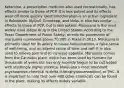 Ketamine, a prescription medicine also used recreationally, has effects similar to those of PCP. It is less potent and its effects wear off more quickly. Dextromethorphan is an active ingredient in Robitussin, NyQuil, Dimetapp, and Vicks. It also has similar effects to those of PCP, but is less potent. Marijuana is the most widely used illegal drug in the United States. According to the Texas Department of Public Safety, arrests for possession of marijuana numbered above 70,000 in Texas in 2013. Marijuana is primarily used for its ability to cause hallucinations, a false sense of well-being, and an altered sense of time and self. It is also used to relieve pain and to increase appetite. Marijuana comes from the Cannabis plant, which has been used by humans for thousands of years but has only recently begun to be cultivated with startlingly higher potency. Marijuana's most abundant psychoactive chemical is delta-9-tetrahydrocannabinol, or THC. It is important to note that over 400 other chemicals can be found in the plant, making its effects widely variable.