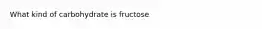 What kind of carbohydrate is fructose