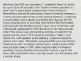 We know that STM can hold about 7 unrelated items or chunks for up to 20 or 30 seconds. Let's explore another question: In what form is information stored in short-term memory? Researchers know that information stored in sensory memory is a fairly accurate copy of the actual sensory stimulus, containing so much detail that it would overwhelm the capacity of STM. Some initial process of encoding must reduce the information and translate the detailed sensory input into a simplified code that can be maintained in STM. But what is the nature of that code? The answer was somewhat surprising. At least for the typical stimuli used in STM research (numbers, letters, and words) the code appears to be auditory - based on sound or speech even when information was presented as visual stimuli. Evidence for this conclusion comes from a careful study of the errors people make in STM. When people make a mistake in recalling a string of letters, they tend to confuse a particular letter with other letters with a similar sound, not with letters with a similar shape.