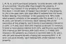 L, M, N, O, and P purchased property "as joint tenants with rights of survivorship." Shortly after they bought the property, P deeded "my interest" in the property to herself. She recorded this deed. A month later, O leased "my interest" in the property to J for a ten-year term. Just days after O entered into this lease, N died, leaving "my interests" in the property to K. Who holds what property interests in the property after N's death? 1. P, J, K, M, and L are tenants in common, each holding 20% of the ownership of the property, and O holds a reversionary interest in J's 20%. 2. P and J each hold 20% interest as tenants in common, O holds a reversionary interest in J's 20%, and M and L each hold 30% interest as joint tenants with each other. 3. P holds 20% interest in the property as a tenant in common with O, M, and L, who are joint tenants equally sharing the remaining 80%. 4. M and L are joint tenants, each holding 50% of the interest in the property.