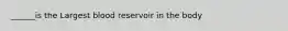 ______is the Largest blood reservoir in the body