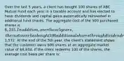 Over the last 5 years, a client has bought 100 shares of ABC Mutual Fund each year in a taxable account and has elected to have dividends and capital gains automatically reinvested in additional fund shares. The aggregate cost of the 500 purchased shares is 6,215. In addition, over these 5 years, the customer has bought 100 additional shares through dividend reinvestment at an aggregate cost of1,572. At the end of the 5th year, the client's statement shows that the customer owns 600 shares at an aggregate market value of 8,934. If the client redeems 100 of the shares, the average cost basis per share is: