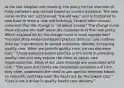 At the last hospital unit meeting, the policy for the insertion of Foley catheters was revised based on current evidence. The new nurse on the unit just learned "the old way" and is frustrated to now have to learn a new methodology. Several other nurses comment that the change is "all about money." The charge nurse must educate the staff about the importance of this new policy. Which explanation by the charge nurse is most appropriate? "Incorporating evidenced-based practice into our care routines links our interventions to valued outcomes, thereby increasing quality care. When we provide quality care, we can decrease cost." "Using evidence-based practice is the trend in providing quality care and may expose the client to better care implementation. None of our care methods are associated with cost." "Because our clients are considered consumers of care, they often understand the need to use specific methods based on research, and they want the best care for the lowest cost." "Cost is not a driver in quality health care delivery."