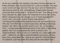 At the last hospital unit meeting, the policy for the insertion of Foley catheters was revised based on current evidence. The new nurse on the unit just learned "the old way" and is frustrated to now have to learn a new methodology. Several other nurses comment that the change is "all about money." The charge nurse must educate the staff about the importance of this new policy. Which explanation by the charge nurse is most appropriate? -"Cost is not a driver in quality health care delivery." -"Incorporating evidenced-based practice into our care routines links our interventions to valued outcomes, thereby increasing quality care. When we provide quality care, we can decrease cost." -"Using evidence-based practice is the trend in providing quality care and may expose the client to better care implementation. None of our care methods are associated with cost." -"Because our clients are considered consumers of care, they often understand the need to use specific methods based on research, and they want the best care for the lowest cost."