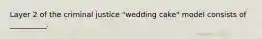 Layer 2 of the criminal justice "wedding cake" model consists of __________.