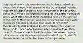 Leigh syndrome is a human disease that is characterized by mental impairment and progressive loss of movement abilities. People with Leigh syndrome have a mutation in one of several genes that encode the proteins needed for the electron transport chain. What effect would these mutations have on the function of the cell? A) More oxygen would be consumed and more water molecules would be produced than usual. B) Fewer ATP molecules would be produced by ATP synthase than usual. C) The pH in the inner mitochondrial space would be lower than usual. D) The movement of additional protons across the inner mitochondrial membrane would result in a build up of heat. E) Glucose would not be broken down to form pyruvate.