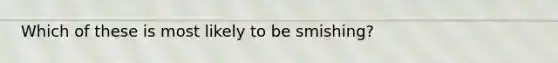 Which of these is most likely to be smishing?