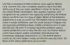 Lila files a complaint in federal district court against Valliant, Corp. Assume that Lila's complaint asserts a claim that falls within one of the nine types specified in Article III, Section 2 of the United States Constitution. Also assume, however, that Congress has not passed a law expressly authorizing the federal district courts to hear this type of claim. Which of the following statements is most accurate? (A) The federal district courts have subject matter jurisdiction over the claim because Congress has not expressly prohibited subject matter jurisdiction over a claim like this one. (B) Even if Congress expressly prohibits subject matter jurisdiction over a claim like this one, the federal district courts have subject matter jurisdiction here because the Constitution expressly authorizes it. (C) The federal district courts do not have subject matter jurisdiction over the claim. (D) None of the above statements are accurate.