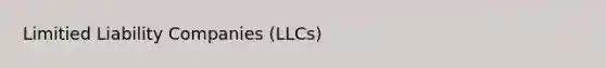 Limitied Liability Companies (LLCs)