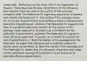 Linda Leali, "Reflecting on the Great Gift of the Separation of Powers," Daily Business Review, 2018 Which of the following best explains how the view of the author of the passage compares with The Federalist 51 regarding separation of powers and checks and balances? A. The author of the passage views the structure of government as providing a balance between the branches of government, whereas The Federalist 51 supports the idea of a powerful executive branch. B. The author of the passage views separation of powers as a limitation on the authority of government, whereas The Federalist 51 argues in favor of using separation of powers as a means to expand the role of government. C. Both the author of the passage and The Federalist 51 argue that elections are a sufficient means to ensure good government. D. Both the author of the passage and The Federalist 51 assert that the structure of government helps control ambitions among the branches in such a way as to promote effective government.