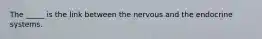 The _____ is the link between the nervous and the endocrine systems.