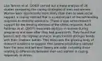 Lisa Tamres et al. (2002) carried out a meta-analysis of 26 studies comparing the coping strategies of men and women. Women were significantly more likely than men to seek social support, a coping method that is a central part of the befriending response to stressful situations. These is also some research support for the tending element of the stress response. Ruth Feldman et al. (2007) measured oxytocin in women during pregnancy and soon after they had given birth. They found that women with the highest oxytocin levels formed stronger bonds with their newborn babies. This illustrates the growing body of research evidence to suggest that several predictions derived from the tend and befriend theory are valid, including those relating to differences between men and women in coping responses to stress.